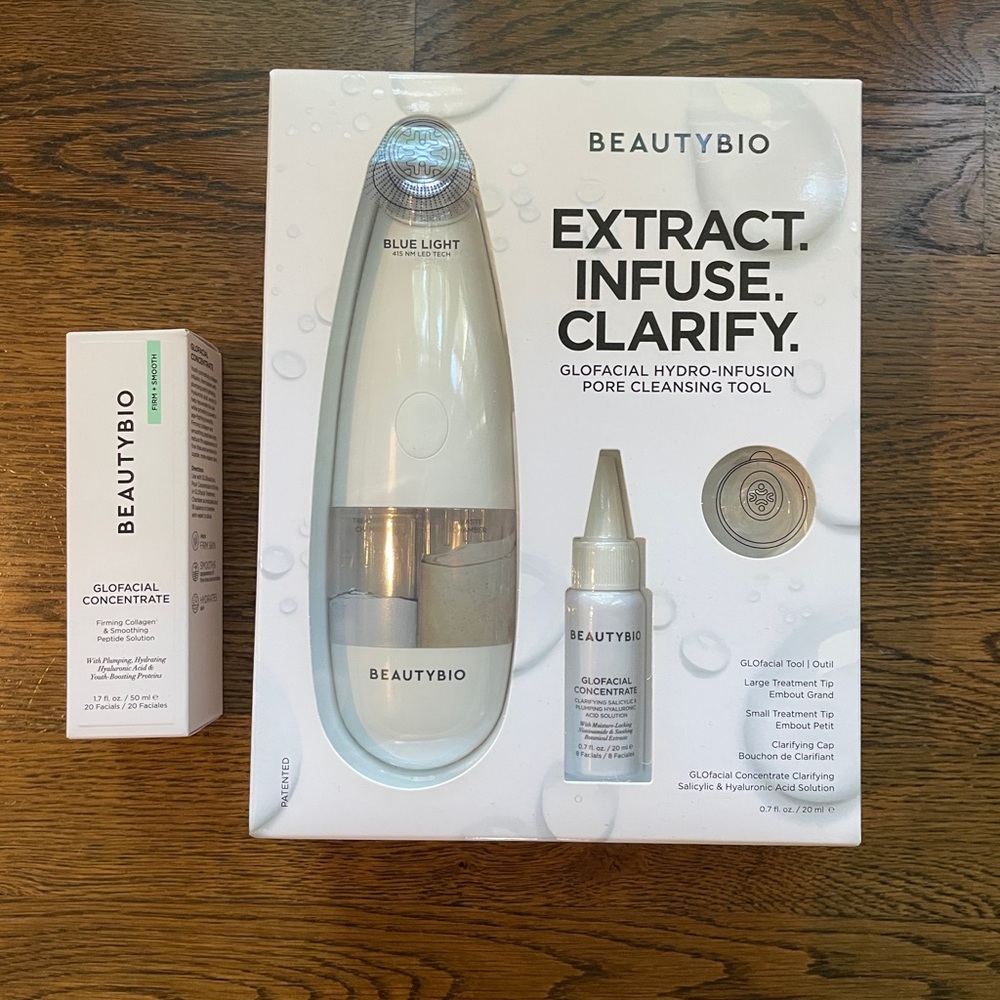 The GLOfacial Complete Set-BRAND NEW, manufacturer sealed-beauty facial